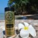 Bottle of Qualia Nootropic Energy on the Beach